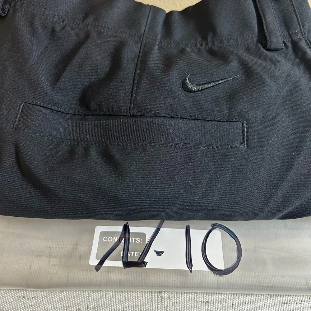 Nike Golf Dri-FIT Victory Men's Size 38xL30 Black Golf Pants flex waist band
